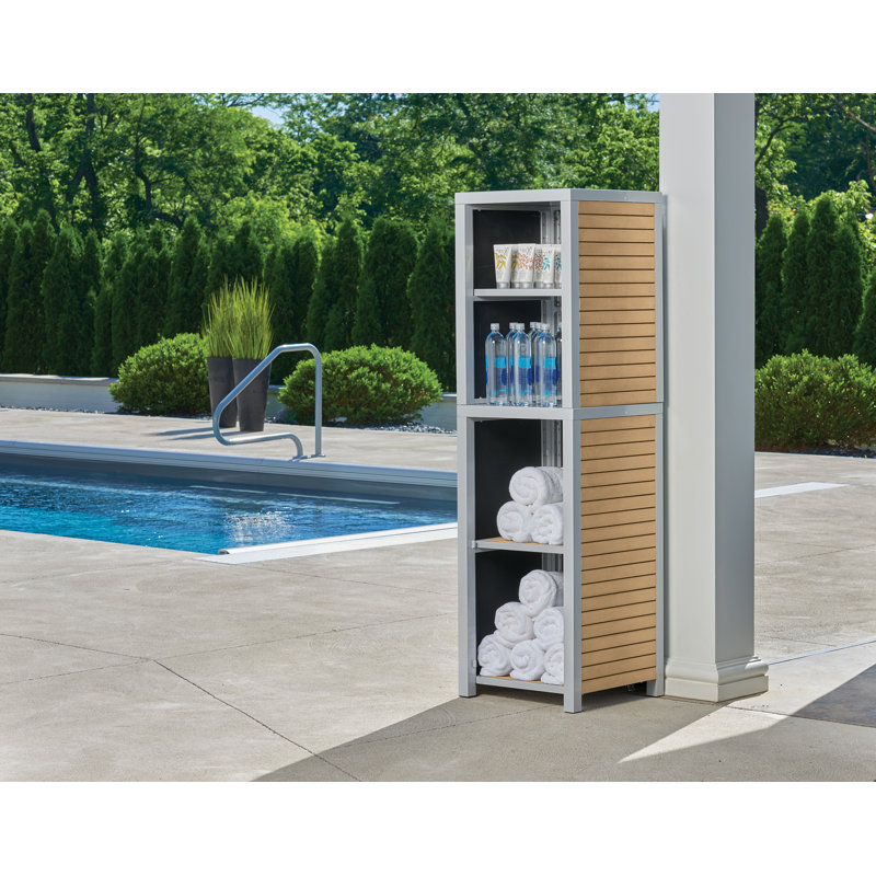 Travira Modular Valet Hutch, Tekwood Natural