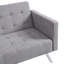 Canapé-lit Canapé-lit convertible gris clair pliable