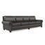 Leroy Rolled Panel-Arm Extra Long Sofa with Bun Feet-763050137-763050448-763050059