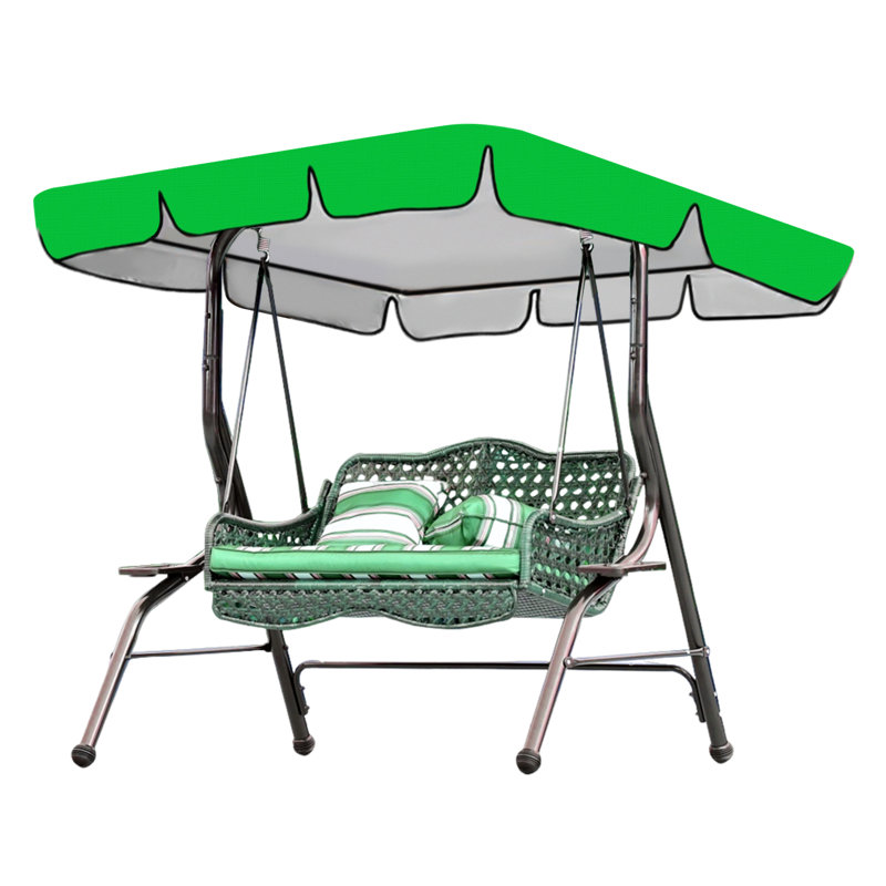 Auvent de remplacement en tissu Lomana, Vert, Vert