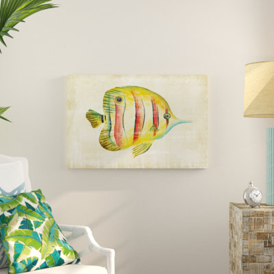 Aquarium Fish III by Chariklia Zarris - Painting Print