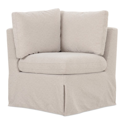 Hennecy Bargale Slipcover Dining Corner Chair Beige