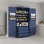 Freestanding Kitchen Pantry Cabinet, Integrated Power Outlets, Adjustable Shelving & Wine Rack, Contemporary Style, Dining & Living Room-55700844