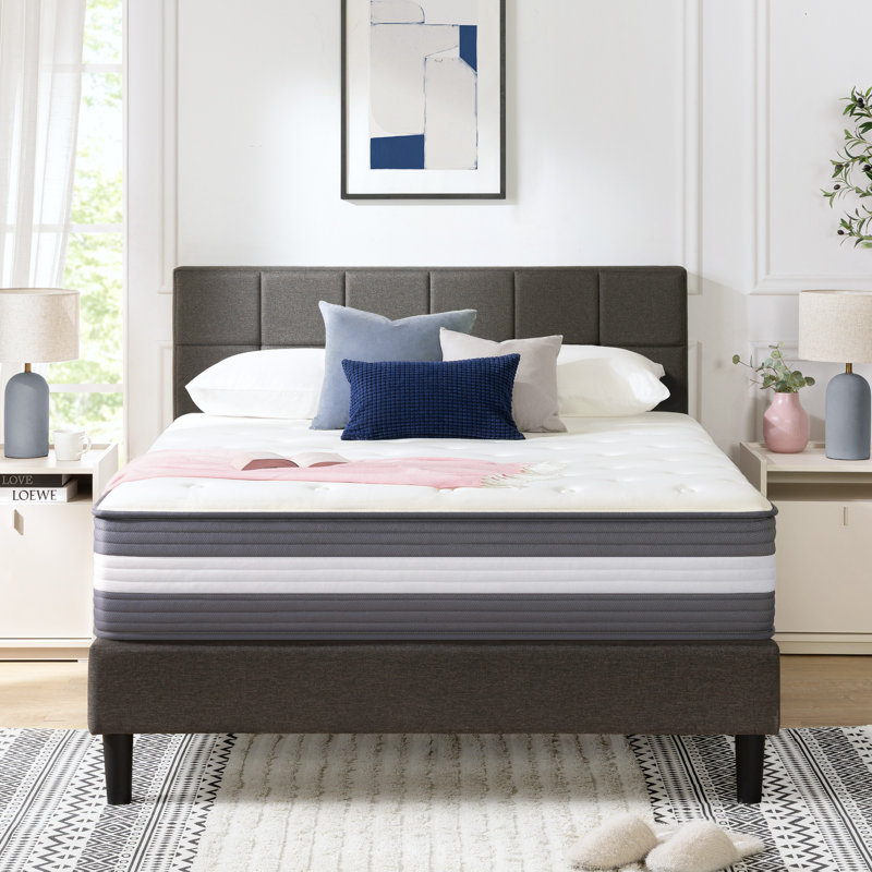 Matelas hybride gel rafraîchissant 10 po Zinus, Très grand, 10"