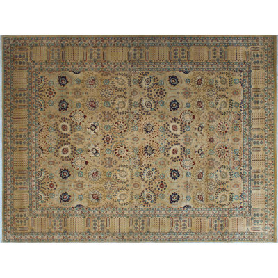 Clearman Wool Oriental Indoor Rug