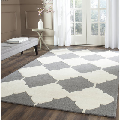 Ruckman Geometric Wool Hand Woven Area Rug