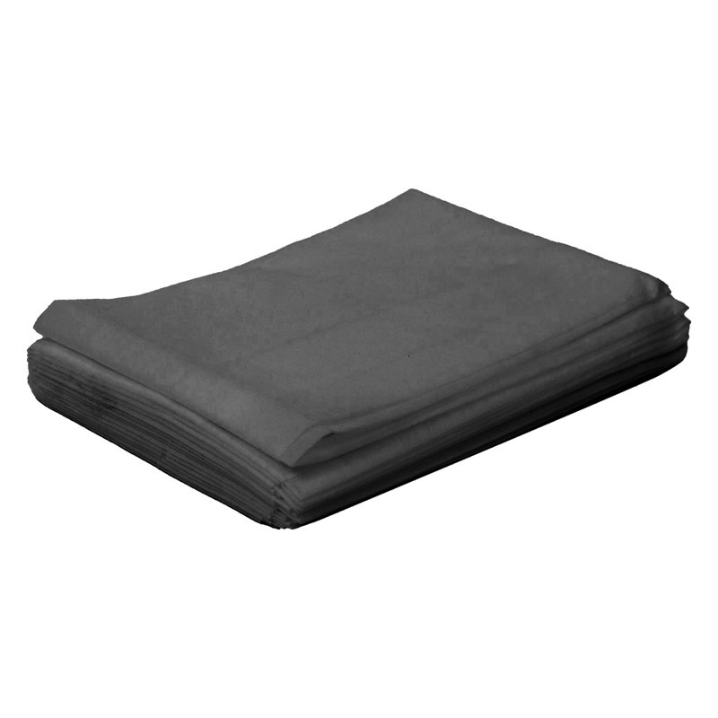 Harbour Housewares 50gsm Weed Control Fabric Set with Pegs & Plates - 5M x 10M (5 Rolls)