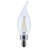 3 Watt, CA10 LED Dimmable Light Bulb, Warm White Bulb
