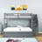  Elitha Kids Twin over Full Wood Bunk Bed with Trundle with Drawers-1112168265