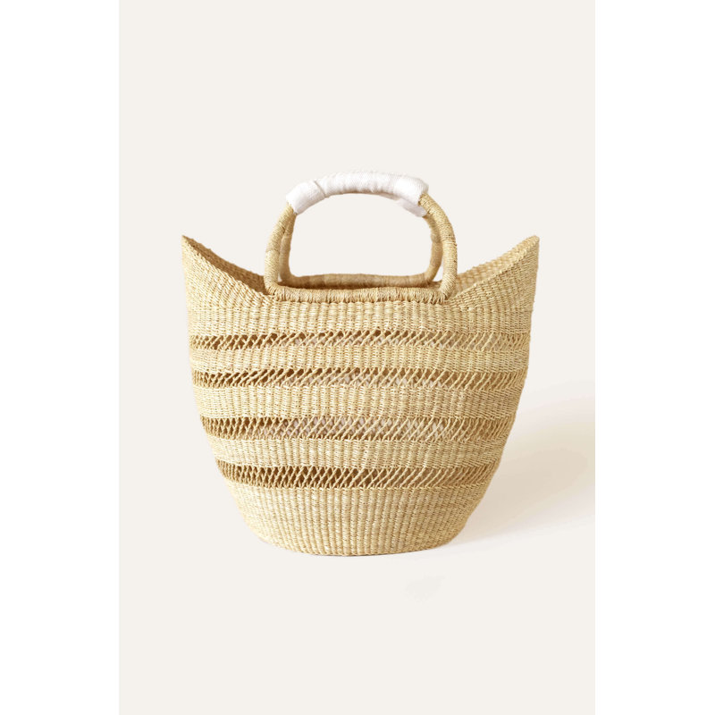 Bolga Open Weave Basket