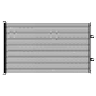 51.18x30.71in Retractable Mesh Pet Barrier Gate,