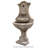 Villa Reale Handcrafted Outdoor Concrete / Cement Weather Resistant Wall Base Fountain-225689223
