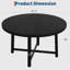 120 cm Round Wooden Dining Table-609177735-609177851-609177852
