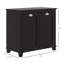 Armoire à linge inclinable avec panier à 2 compartiments pour salle de bain Modern-742442256
