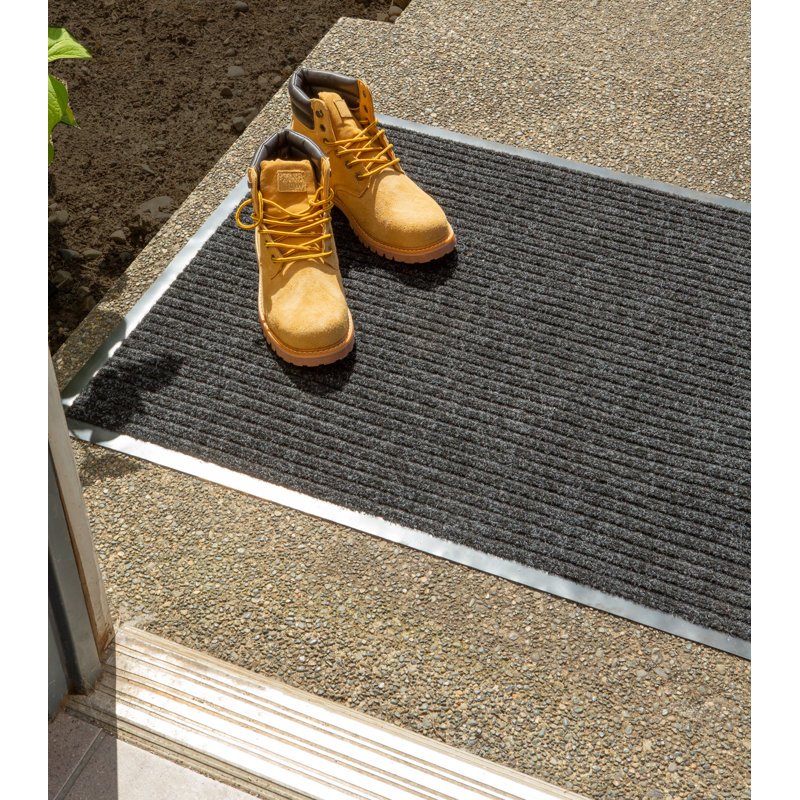 Tapis de cuisine Atzired, Rectangle 1 pi 10 po x 5 pi, Gris foncé