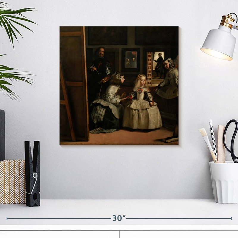 Leisha Las Meninas, H 16 po x l 16 po
