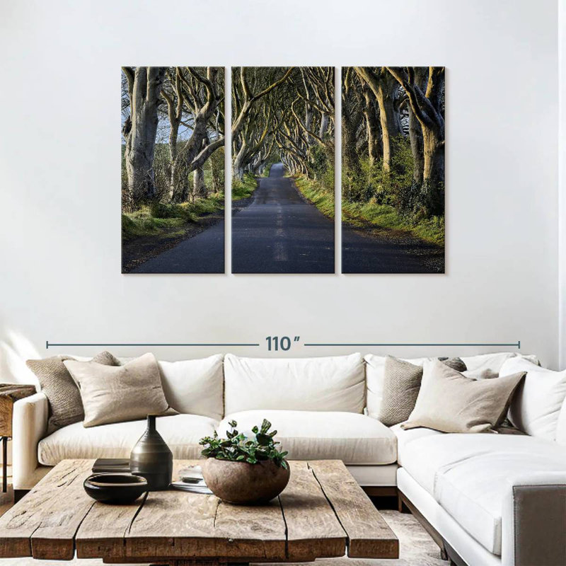 Sebbie The Dark Hedges, 48" H x 74" W