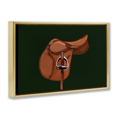 «Brown Horse Saddle» par Amelia Noyes