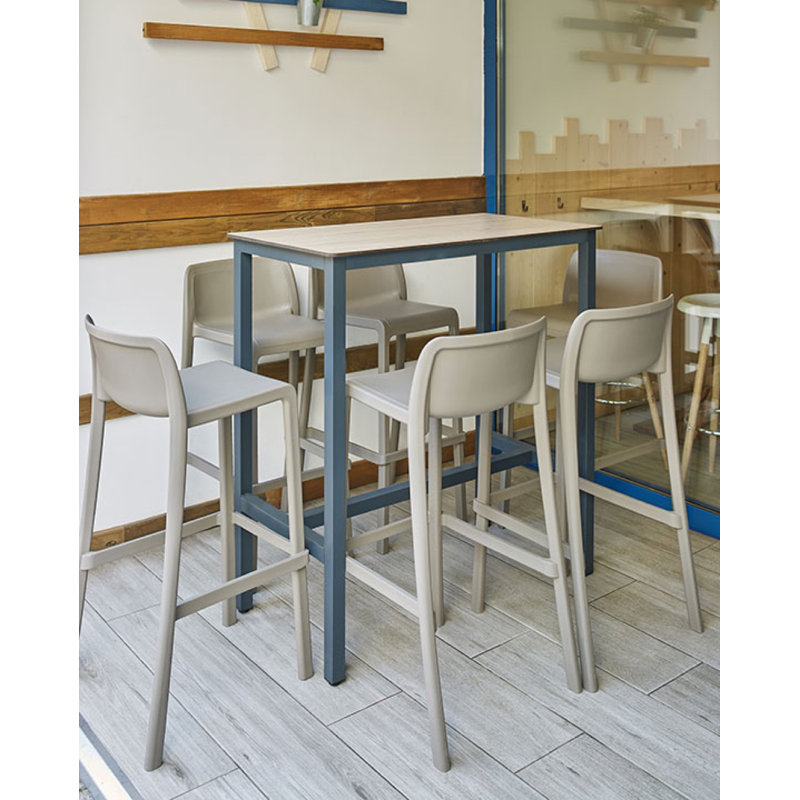 Tabouret de bar d'extérieur 30 po Attic, Taupe