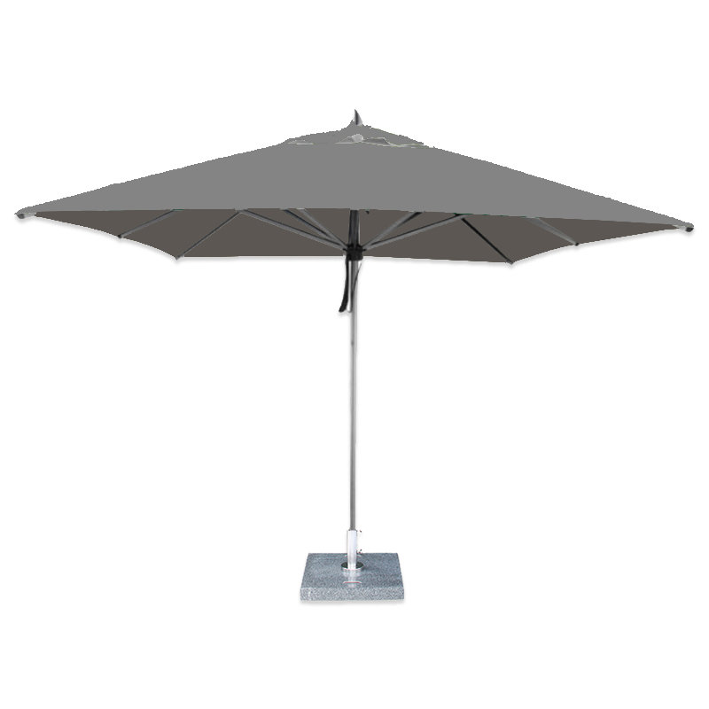 Post 260cm Market Parasol, Taupe
