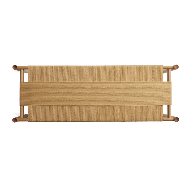 Invitation Bench, 18" H x 48" W x 18" D, White Oak