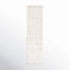 Tapis ivoire en laine / coton de couleur unie Azreal-1611604408