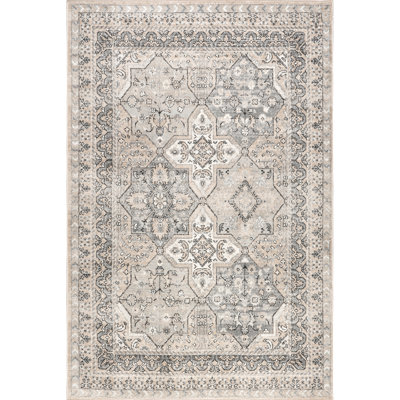 Tindon Traditional Medallion Area Rug