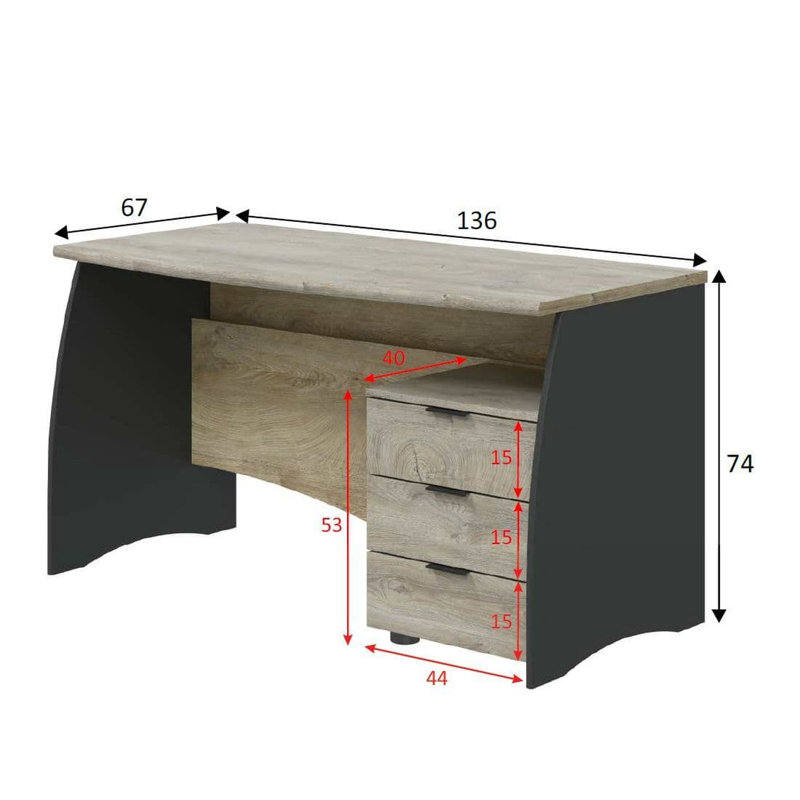 Berken Writing Desk