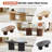 39.38'' W Oval Single Coffee Table-814241052