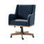 Chaise de bureau pivotante à 360 ° Ackeron Julia avec hauteur ajustable et accoudoirs courbés-912354590