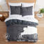Ensemble de housse de couette toutes saisons avec insert et taies décoratives Soft-123834615-123834618