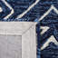 Tapis en laine et coton touffeté à la main Metro-1169370087