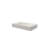 Stone Resin Solid Surface Bathroom Basin - Matte White, 5.25 In Height, 17.83 Width, 31.06 Depth, 33.7 Lb Long Lasting Durability, Easy Maintenance, Adaptable Installation Sink For Smooth Drainage,