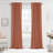 Cadnite 50" W Thermal 100% Blackout Linen Textured Curtain Panels-718372526-709144657