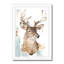 Bacall Modern Deer Mount I by Ethan Harper - Painting-96568416-96568418