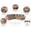 Verona Corner Velvet Sofa-759211105
