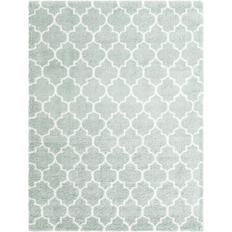 Geometric Indoor Rug, Rectangle 9' x 12'