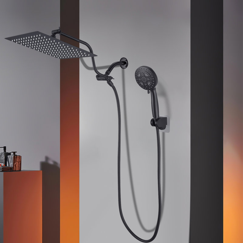Ensemble de douche moderne en acier inoxydable Rainfall