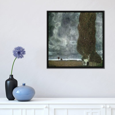 «Approche de l'orage (le grand peuplier II) 1903», reproduction sur toile