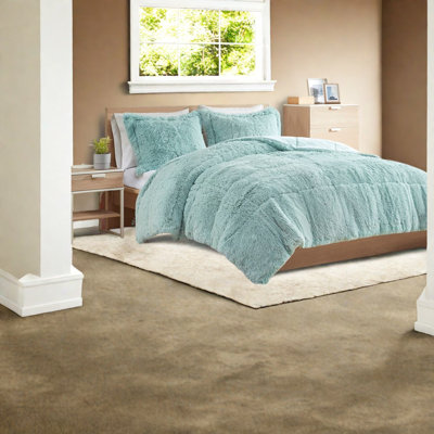 Cozy King Bedding Sets, Polyester Faux Fur Modern Comfort For Home