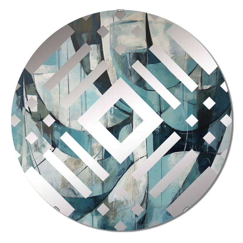 Realm - Miroir décoratif diamant, 31,4 po x 31,4 po