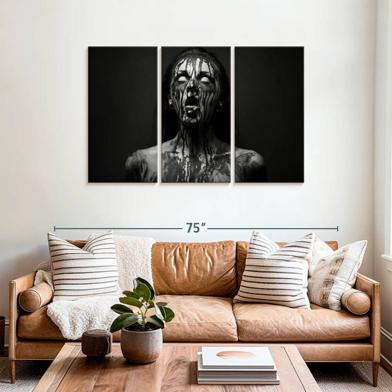 Kelan Female Demon, 36" H x 57" W