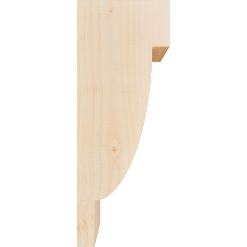 Corbeau alpin, H 20 po x l 5,5 po x P 8 po, Sapin de Douglas, Lisse