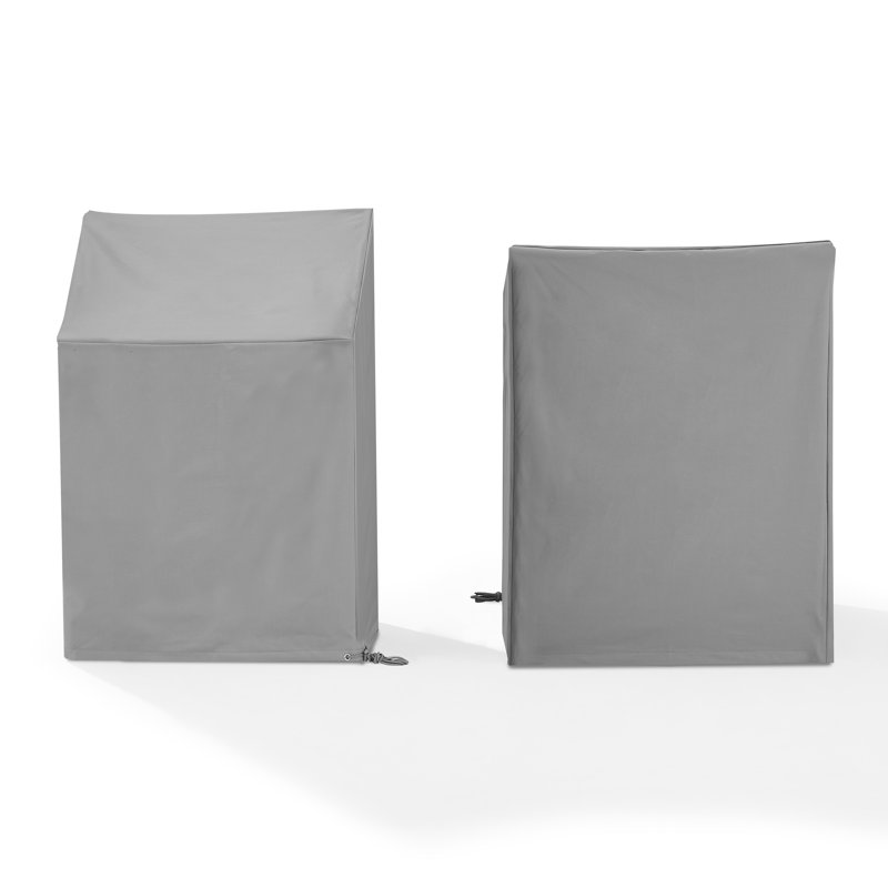 Outdoor Patio Chair Cover, 35" H x 26" W x 26" D, Grey