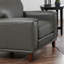 Fauteuil en cuir Hayward