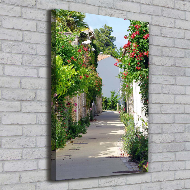 French Streets - Wrapped Canvas Print