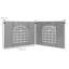 Burgohy Dakota Fields Polyester Side Wall for Gazebo-1211468860