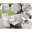 Upholstered Power Rock Swivel Recliner Chair-925351751