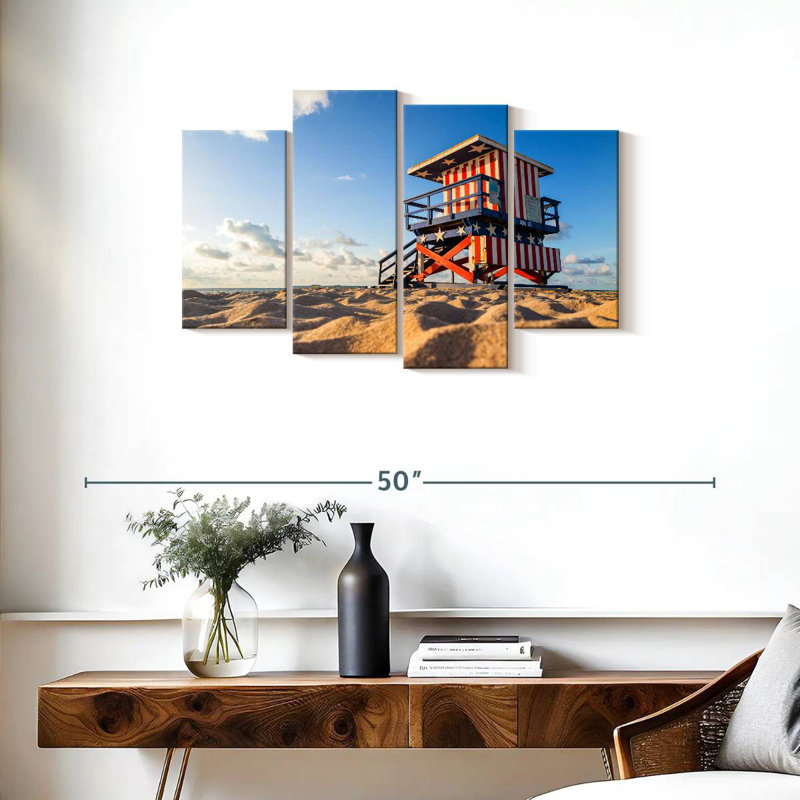 Vanna South Beach Life Guard, 22" H x 36" W