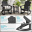 Chaise berçante d'extérieur en PEHD-122610466